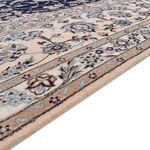 Tapete Persa - Nain - Premium - 306 x 254 cm - azul escuro