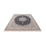 Tapis persan - Nain - Premium - 306 x 254 cm - bleu foncé