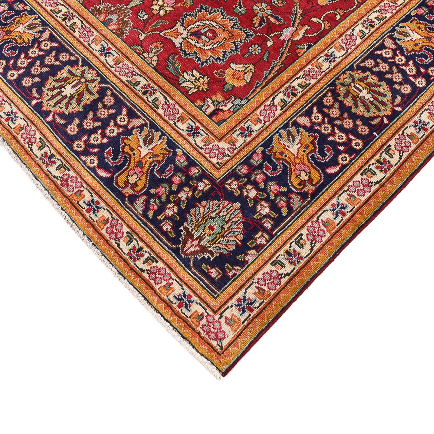 Tapete Persa - Tabriz - 345 x 256 cm - vermelho