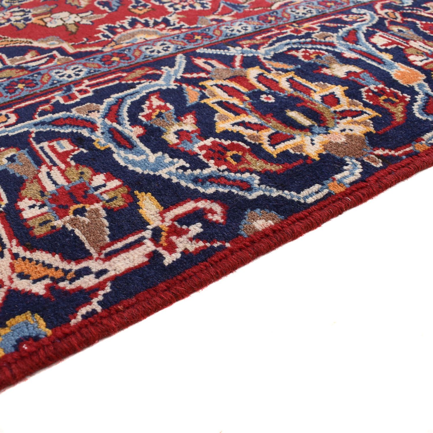 Tapis persan - Keshan - 343 x 219 cm - rouge