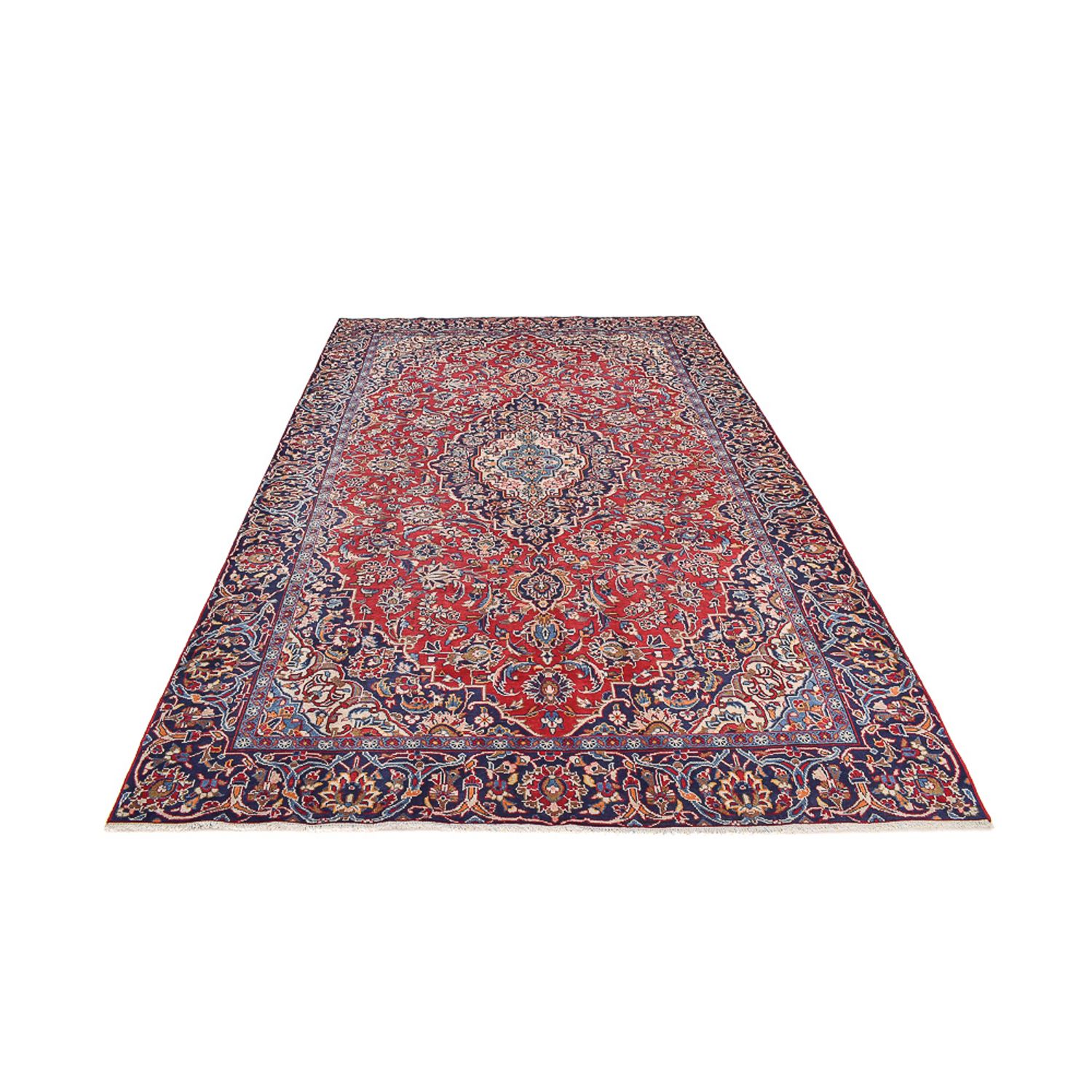 Tapis persan - Keshan - 343 x 219 cm - rouge