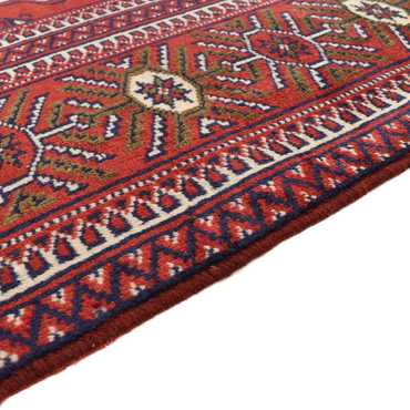 Turkaman tapijt - 273 x 185 cm - rood