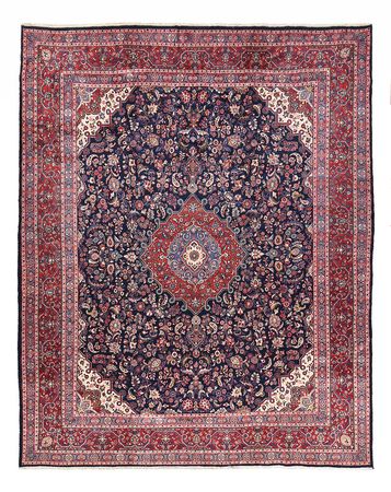 Tapis persan - Classique - 438 x 352 cm - rouge foncé