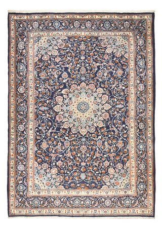 Tapis persan - Classique - 310 x 217 cm - bleu foncé