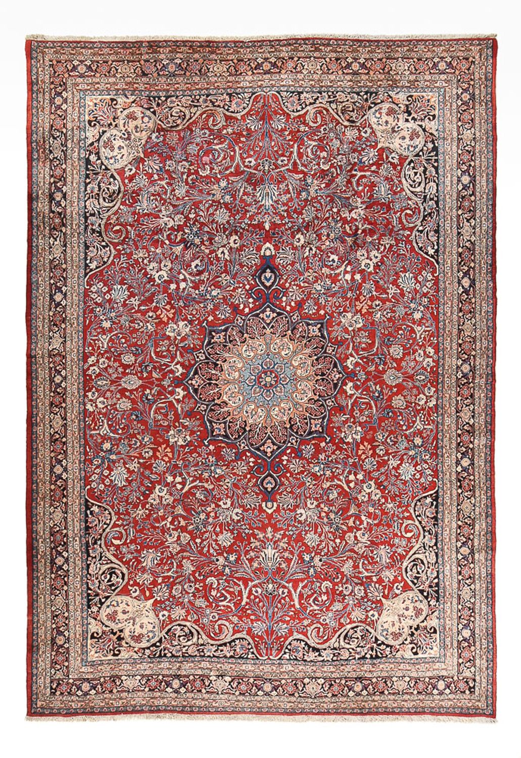 Alfombra persa - Bidjar - 441 x 310 cm - rojo