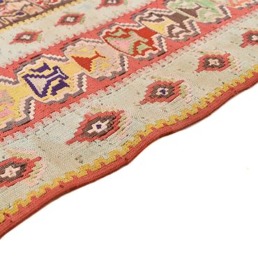 Tapis Kelim - Oriental - 270 x 158 cm - rouge clair