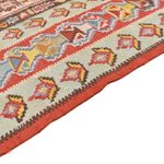 Tapis Kelim - Oriental - 255 x 155 cm - rouge clair