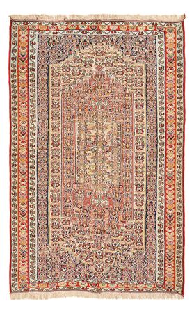 Tapis Kelim - Oriental - 250 x 153 cm - rouge clair