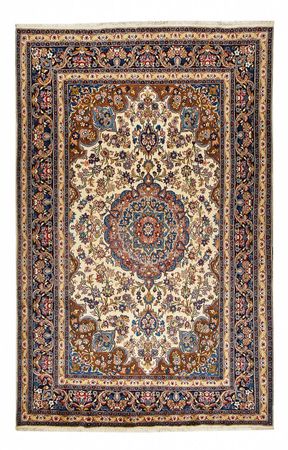 Persisk teppe - klassisk - 311 x 198 cm - lys beige