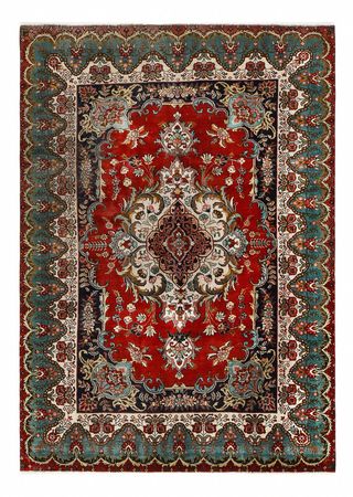 Tapete Persa - Tabriz - 385 x 283 cm - vermelho