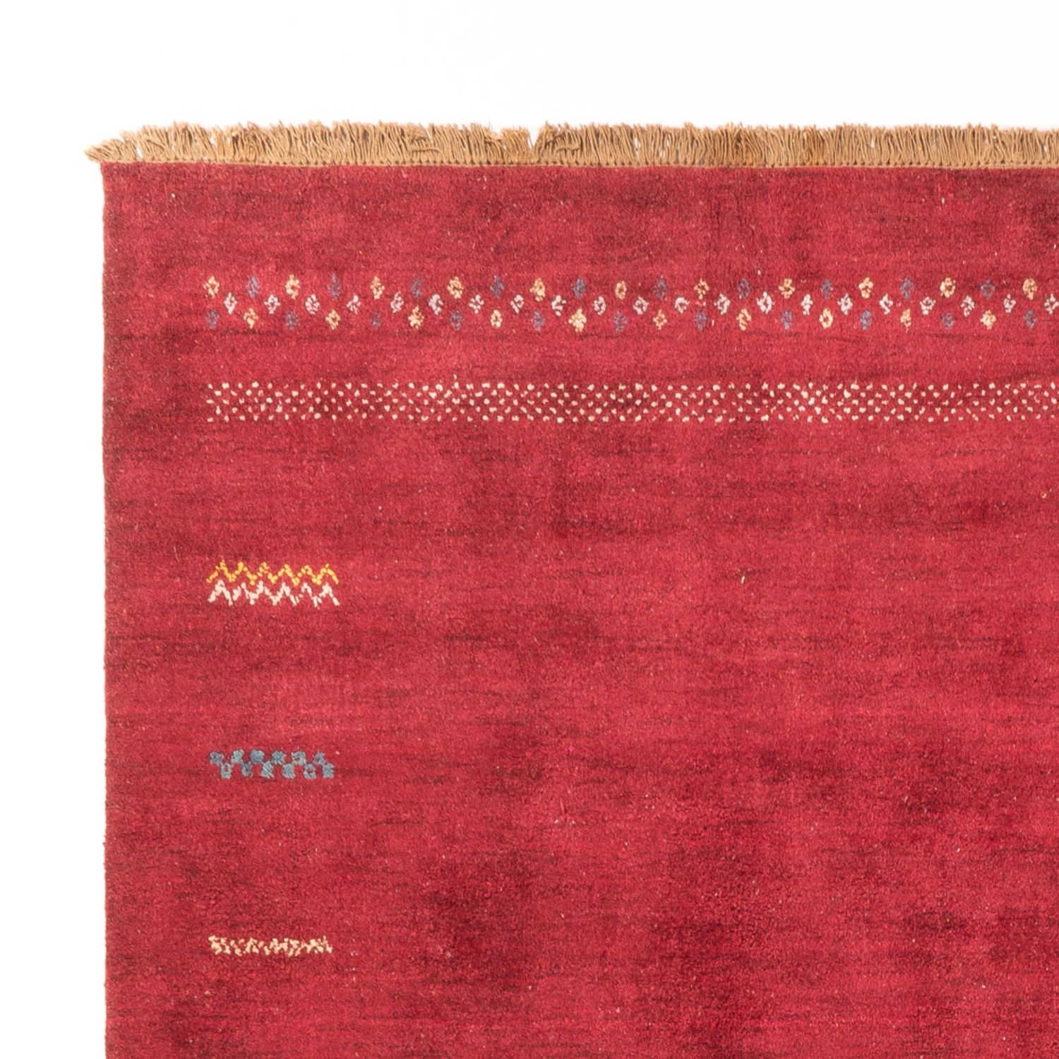 Tapete Gabbeh - Loribaft Persa - 300 x 240 cm - vermelho