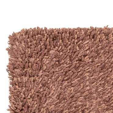 Tapis de couloir Tapis à poils longs - 203 x 64 cm - marron