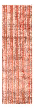 Corredor Tapete de viscose - 222 x 70 cm - vermelho claro