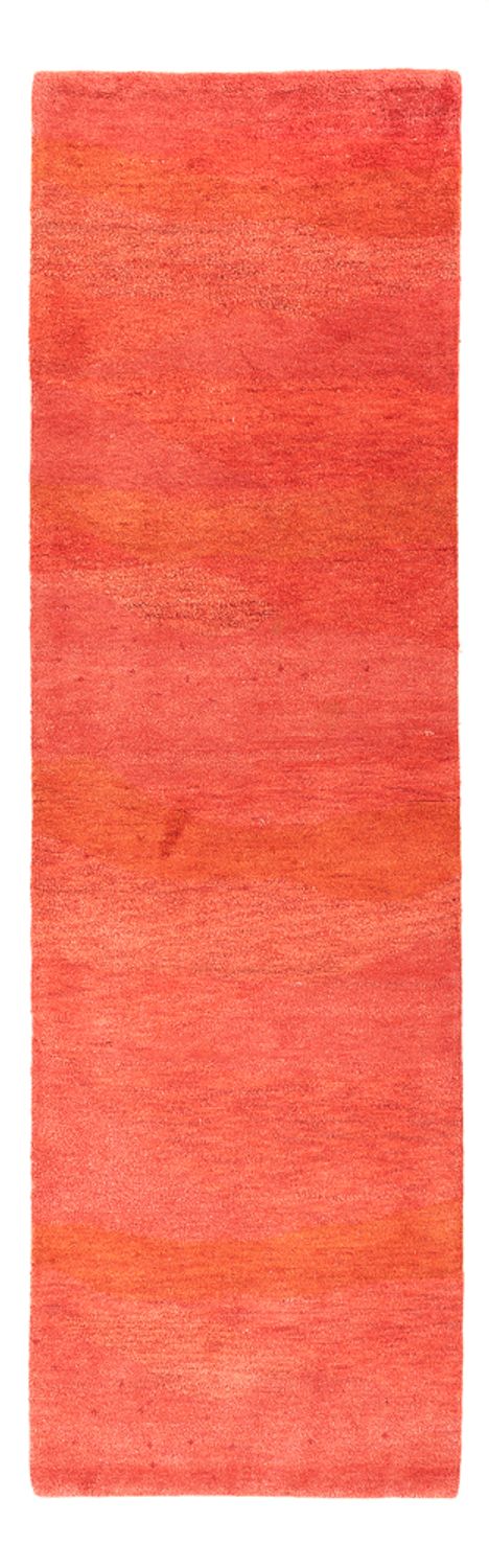 Tapis de couloir Tapis Gabbeh - Indus - 240 x 80 cm - rouge