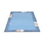 Alfombra de Nepal - 160 x 90 cm - azul