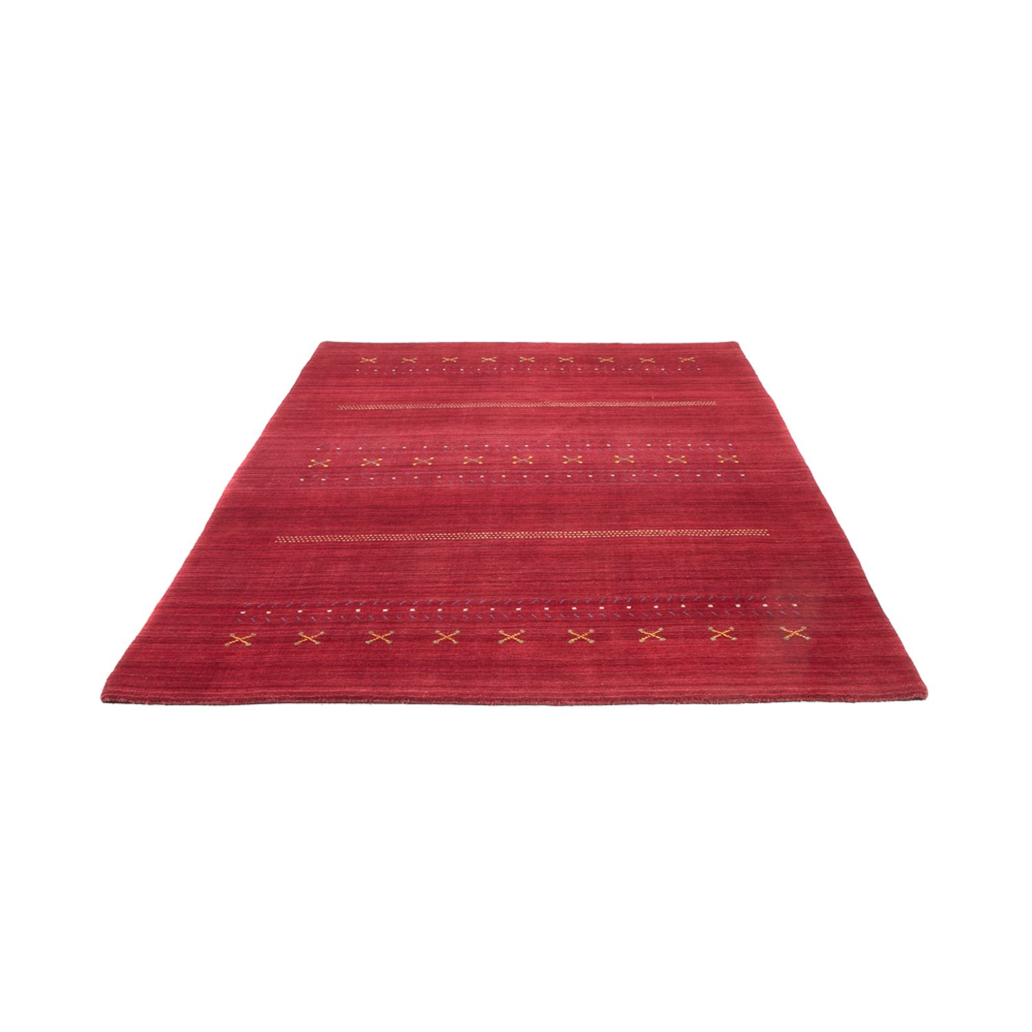 Tappeto Gabbeh - Loribaft Softy - 240 x 170 cm - rosso