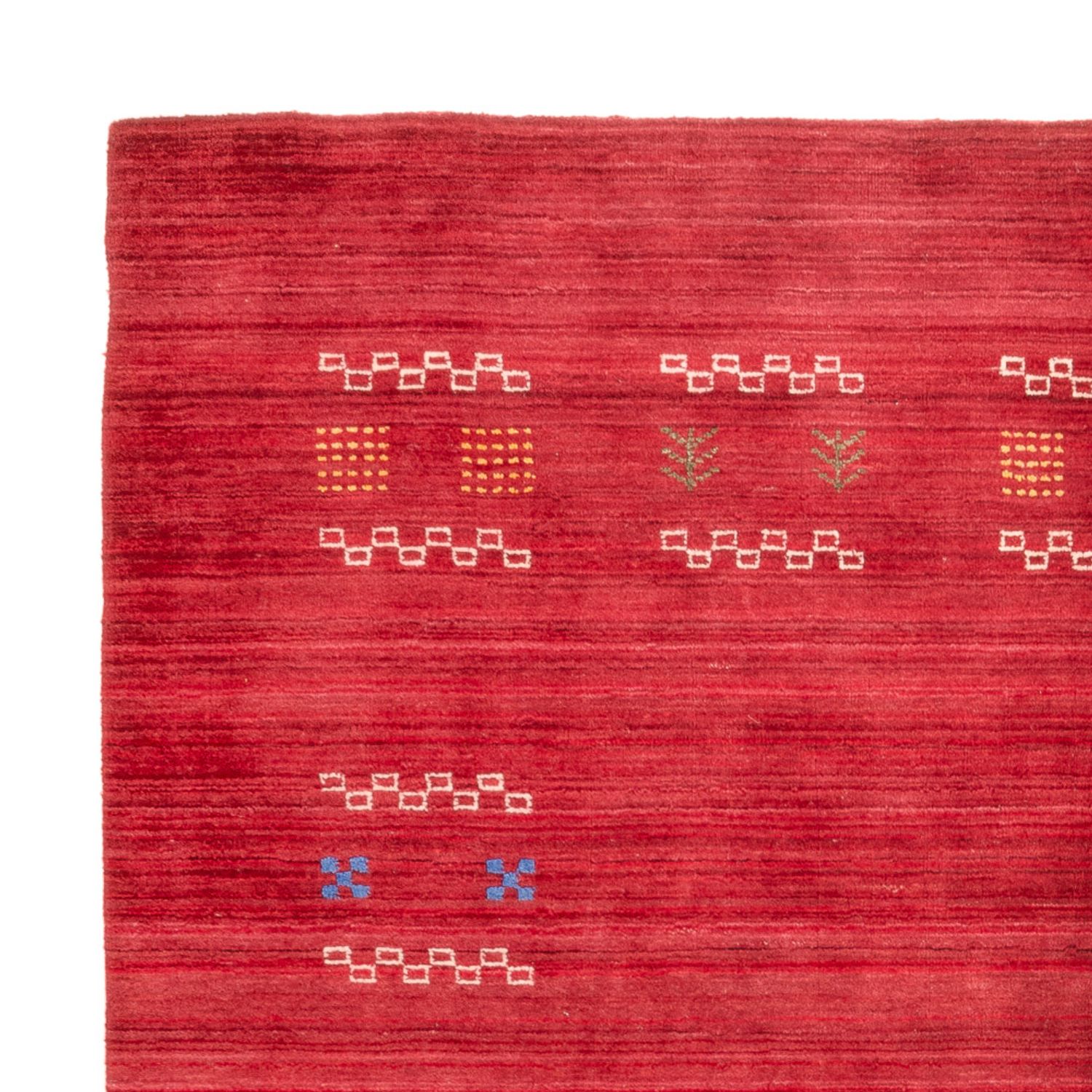 Gabbeh Teppich - Loribaft Softy - 240 x 170 cm - rot