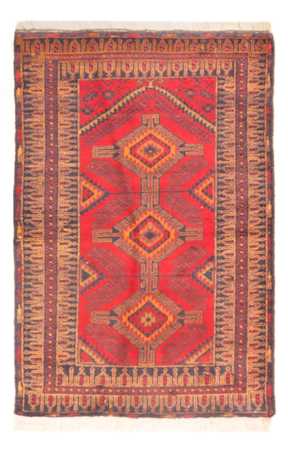 Belutsch Teppich - 142 x 95 cm - rot