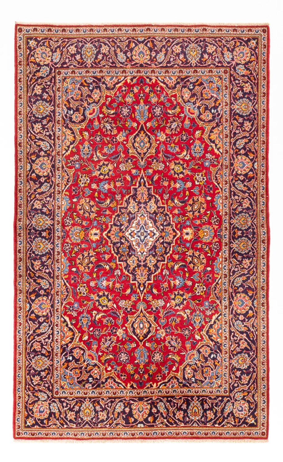 Perzisch tapijt - Keshan - 215 x 140 cm - rood