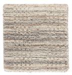 Tapis en laine carré  - 31 x 30 cm - multicolore