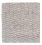 Tapis en laine carré  - 32 x 32 cm - gris