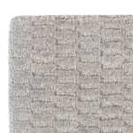 Tapis en laine carré  - 32 x 32 cm - gris