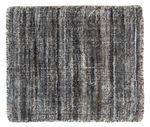 Alfombra de lana cuadrado  - 35 x 30 cm - gris oscuro