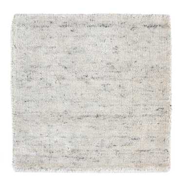 Wool Rug square  - 30 x 30 cm - light grey