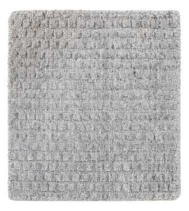 Ullmatta kvadrat  - 34 x 32 cm - grått