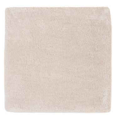 Tapis en laine carré  - 30 x 30 cm - gris clair