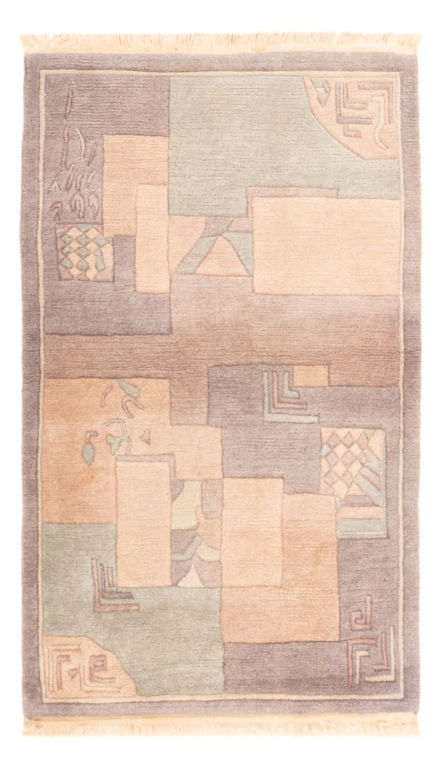 Nepal Teppich - 150 x 90 cm - mehrfarbig