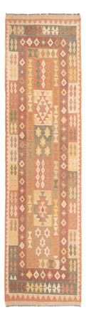 Runner Kelim Carpet - Splash - 315 x 95 cm - ljusbeige