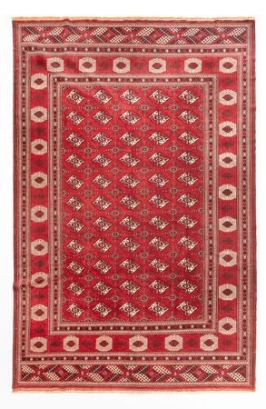 Turkaman tapijt - 391 x 270 cm - rood