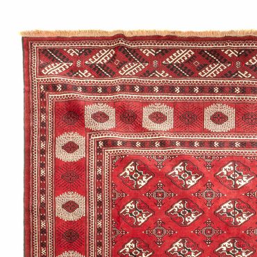 Turkaman tapijt - 391 x 270 cm - rood