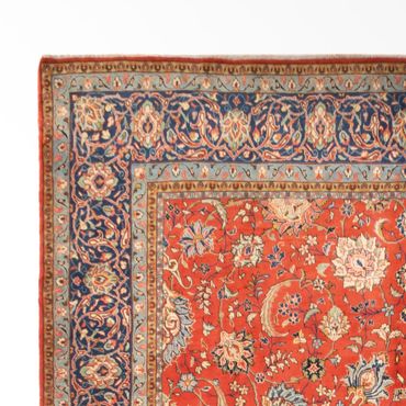 Tapis persan - Tabriz - 393 x 266 cm - rouge