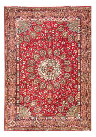 Tapis persan - Tabriz - 298 x 200 cm - rouge