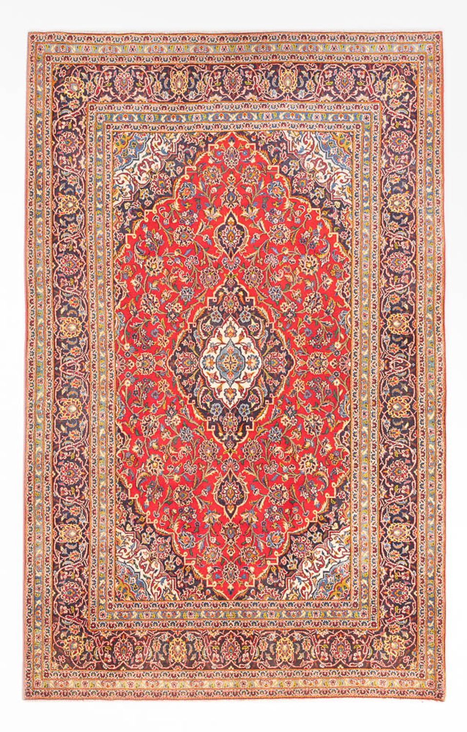 Perser Rug - Keshan - 300 x 200 cm - red