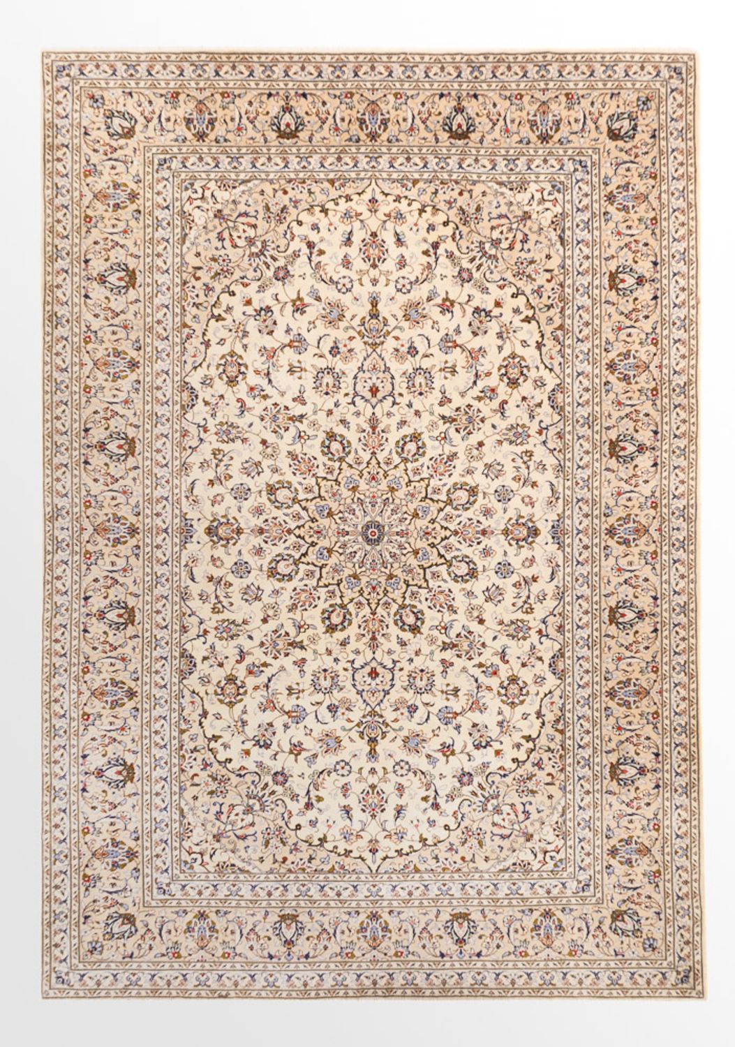 Perserteppich - Keshan - 355 x 245 cm - beige