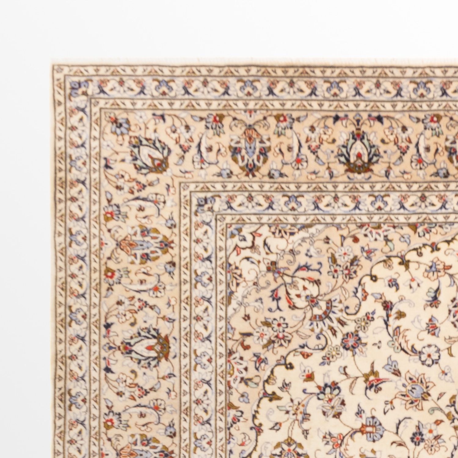 Tapis persan - Keshan - 355 x 245 cm - beige