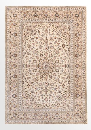 Perzisch tapijt - Keshan - 355 x 245 cm - beige