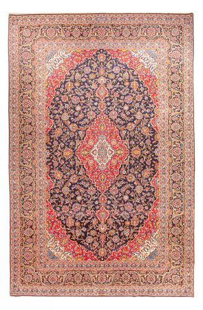 Tappeto Persero - Keshan - 445 x 310 cm - blu scuro