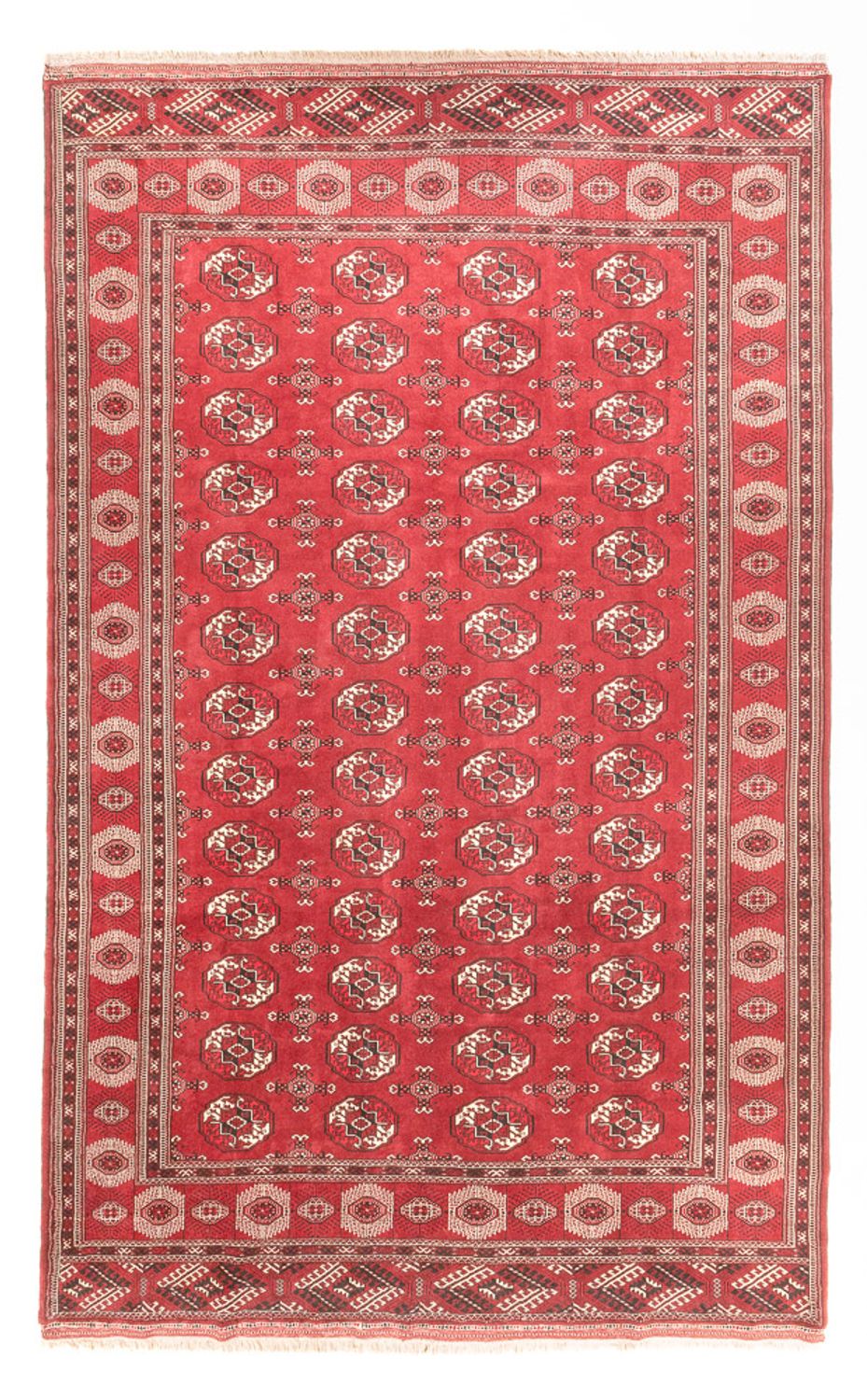 Tappeto Turkaman - 400 x 260 cm - rosso