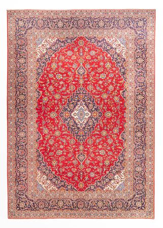 Perzisch tapijt - Keshan - 390 x 295 cm - rood