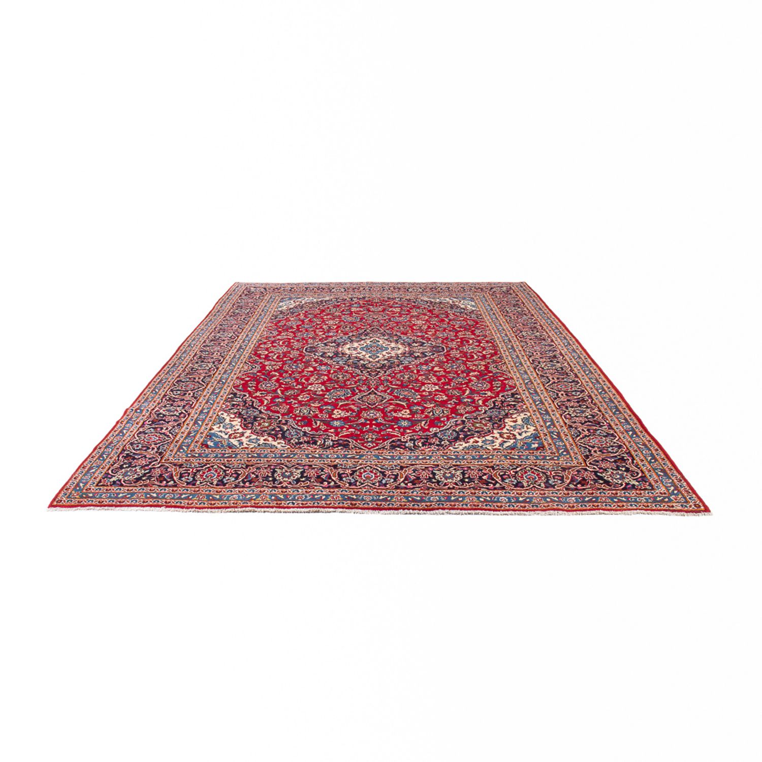 Tapis persan - Keshan - 350 x 250 cm - rouge