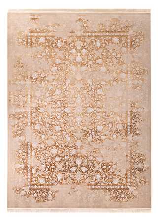 Orientalny dywan tkany - 350 x 250 cm - ciemny beż