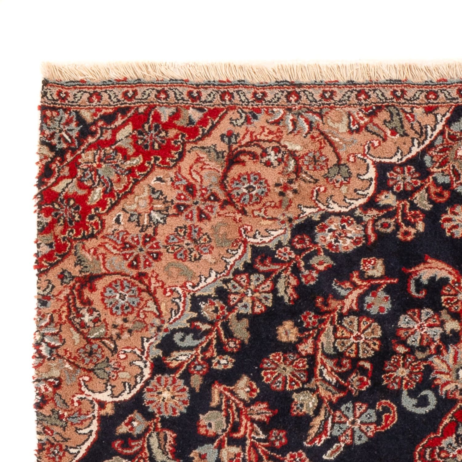 Tapete Oriental - 184 x 110 cm - multicolorido