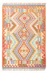 Tapis Kelim - Splash - 165 x 100 cm - multicolore