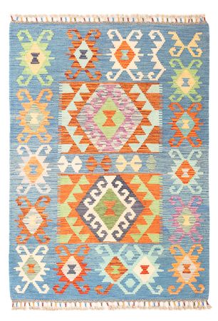 Tapis Kelim - Splash - 165 x 100 cm - multicolore