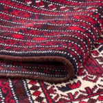 Baluch tapijt vierkant  - 250 x 250 cm - donkerrood