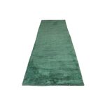 Tappeto corsia Tappeto Gabbeh - Indus - 300 x 80 cm - verde